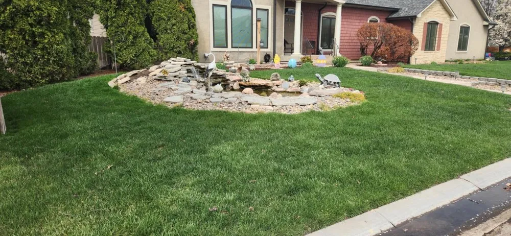 Trusted landscape design with custom design across Salina, KS - C&C Lawn Care