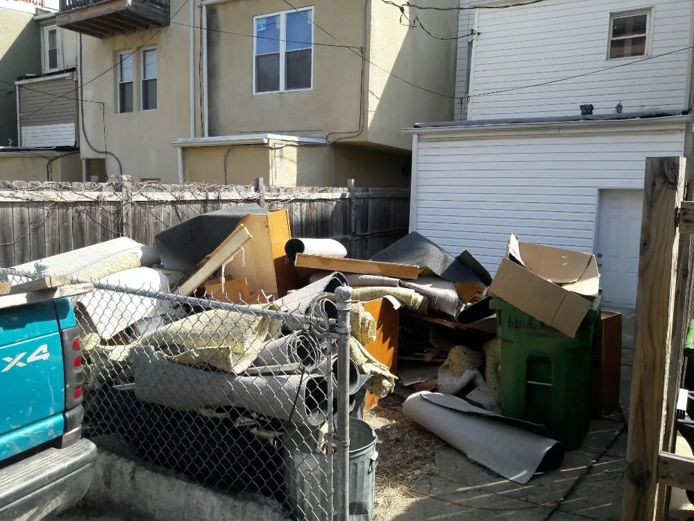 Custom yard cleanup service in Baltimore, MD by C&C Lawn Care,Moving & Trash Removal