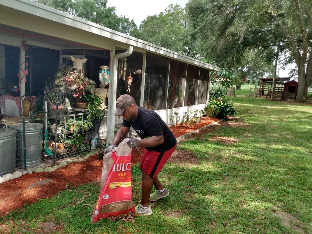 Local residential landscaping with custom design in Lakeland, FL by C&C Lawn Service