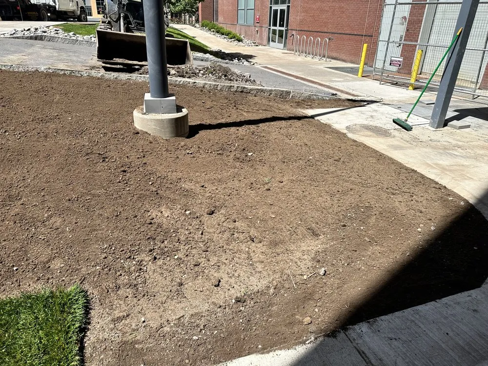 Custom lawn mowing service in Syracuse, NY by CC Paving & Excavating