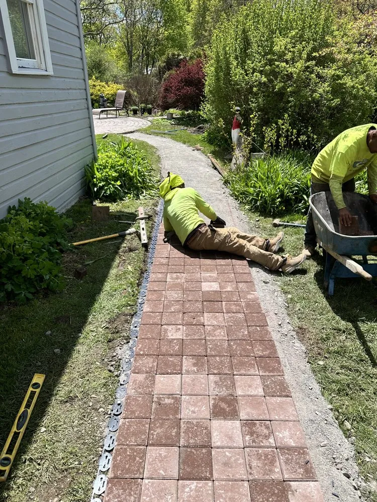 Affordable outdoor landscaping with custom design across Syracuse, NY - CC Paving & Excavating