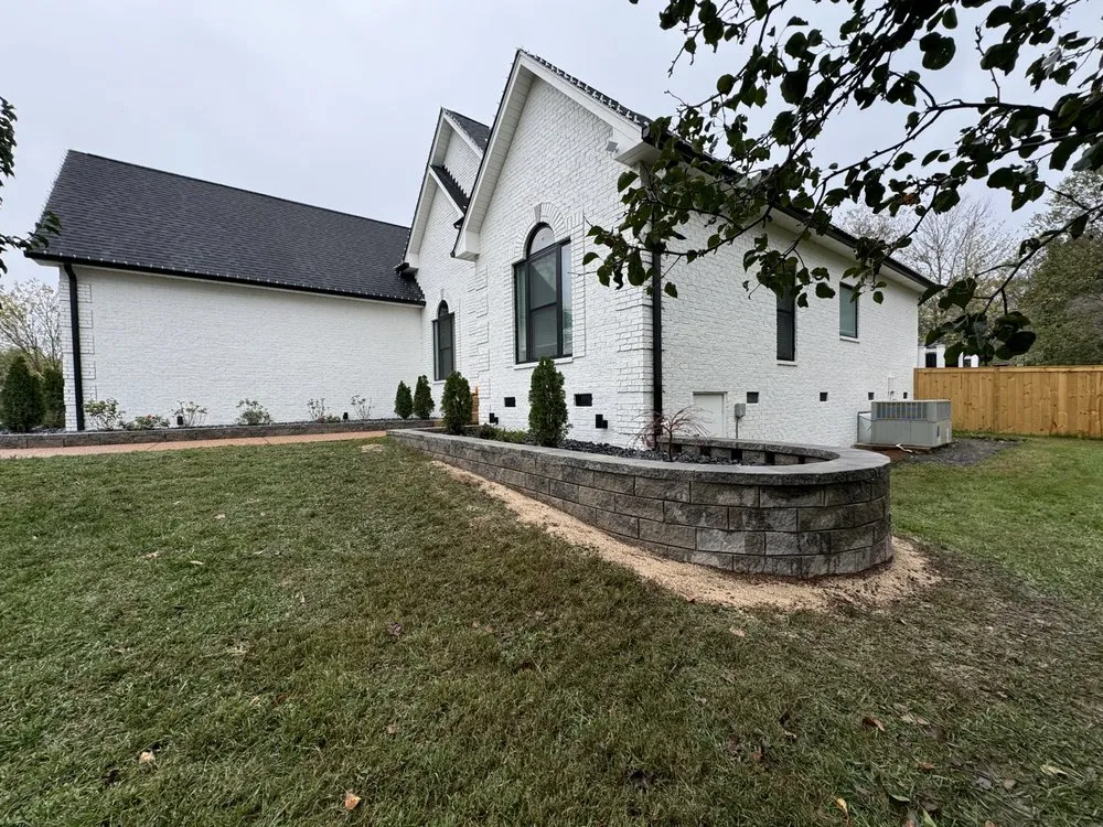 Custom residential landscaping in Mt. Juliet, TN by C&C Professional Lawn Care