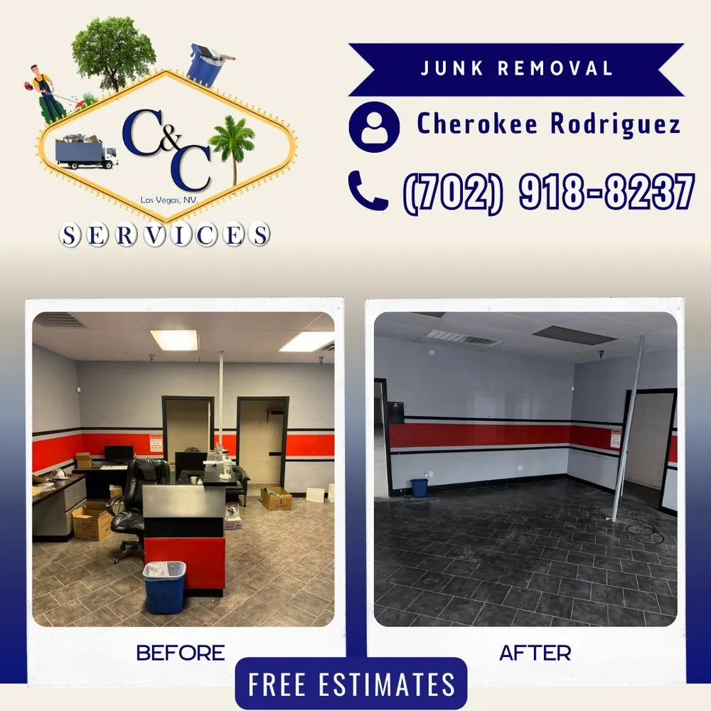 Professional yard cleanup service in North Las Vegas, NV - C&C Services