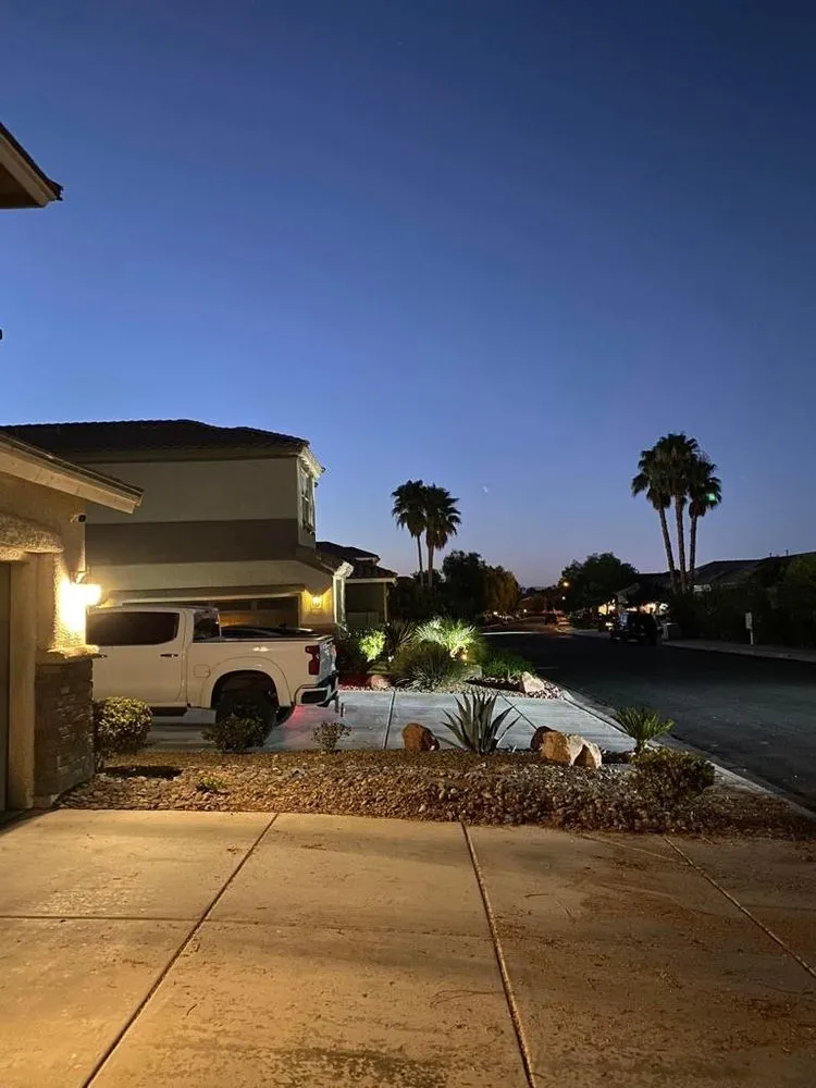 Custom landscape installation for outdoor upgrades across North Las Vegas, NV - C&C Services