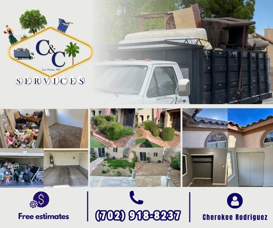 Trusted lawn mowing service for residential properties across North Las Vegas, NV - C&C Services