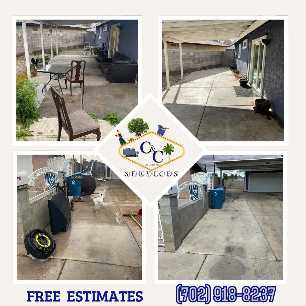 Expert outdoor landscaping in North Las Vegas, NV by C&C Services