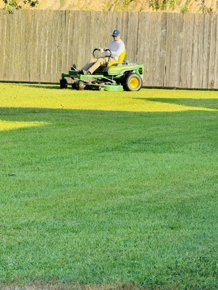 Professional residential landscaping in Youngsville, LA by CCC Galvez