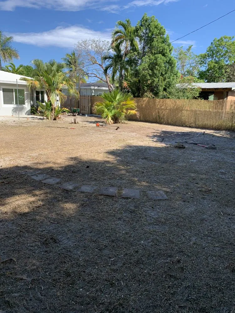 Custom lawn mowing service for beautiful yards in Lauderdale Lakes, FL by CCC lawn care & Trash Pick-up