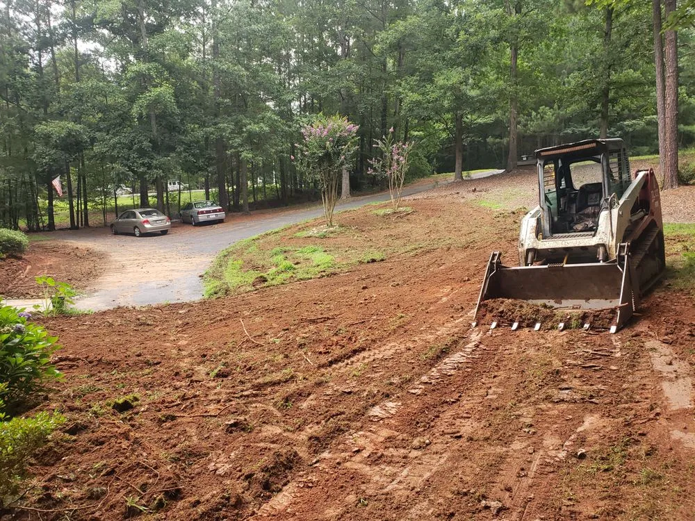 Custom landscape installation in Raleigh, NC by CCD Landscaping and Lawncare