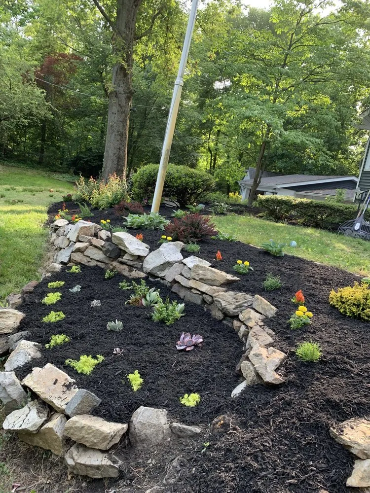 Custom residential landscaping in Westampton, NJ by CCE Lawn Care