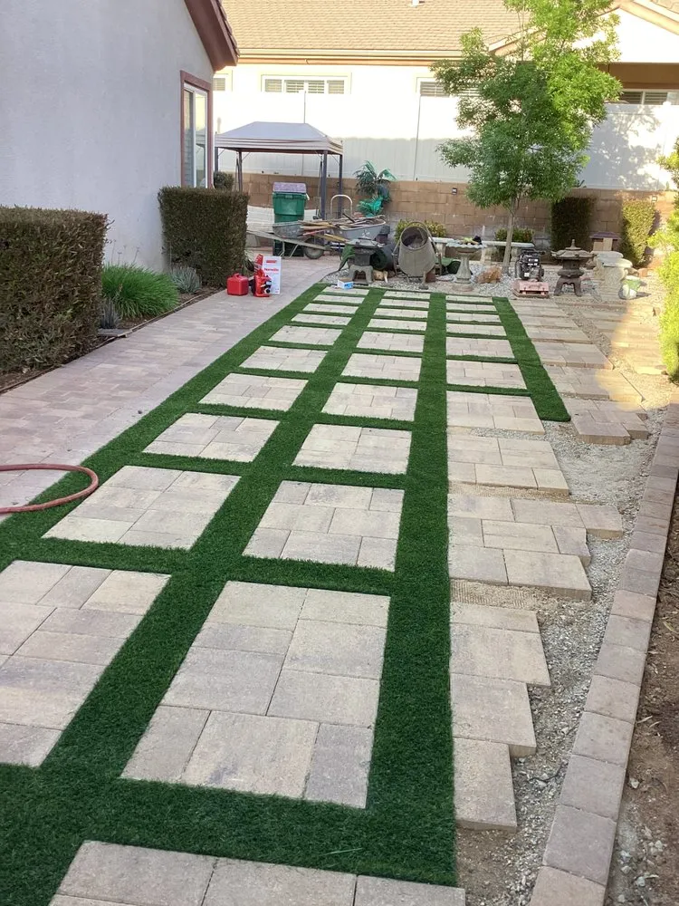Affordable outdoor landscaping with custom design in San Bernardino, CA by CCL Landscaping