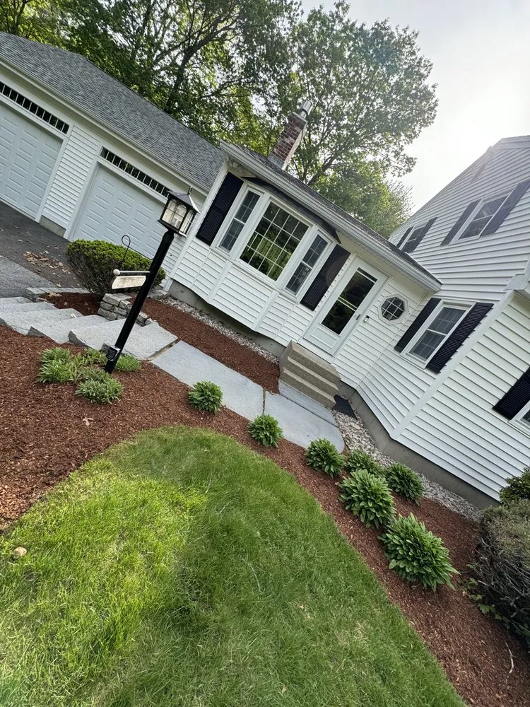 Affordable landscape installation in Auburn, NH - CCMJ Landscaping