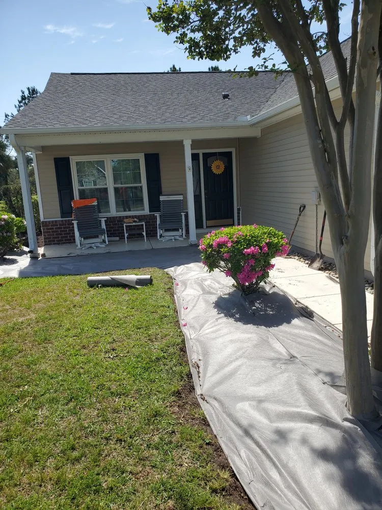 Local landscape design for year-round maintenance in Myrtle Beach, SC by CD Enterprises