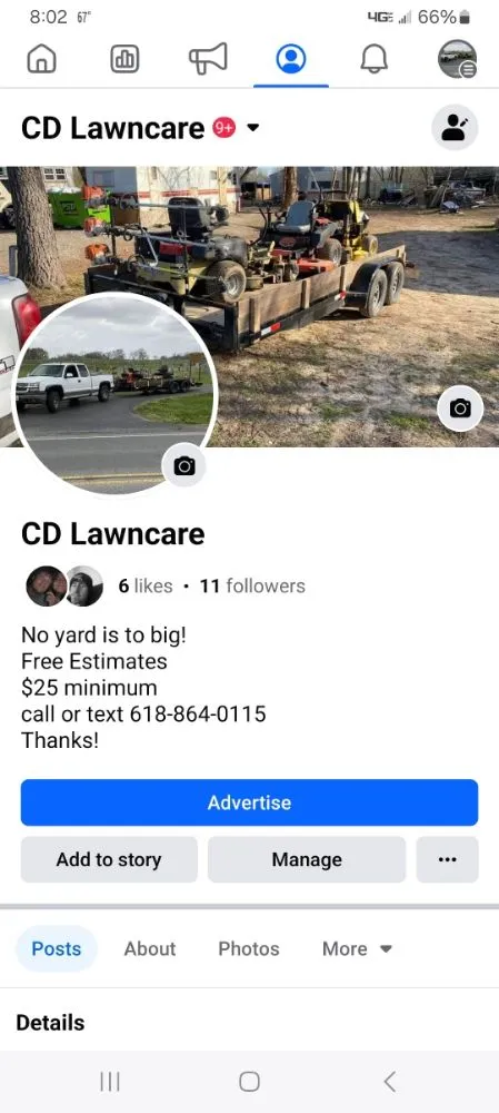 Local landscape installation in Eldorado, IL - CD Lawncare