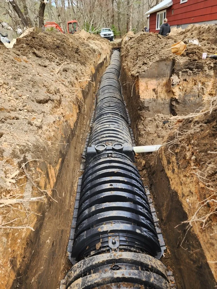 Custom outdoor landscaping for residential properties in Hendersonville, NC by CDG Excavating And Landscaping