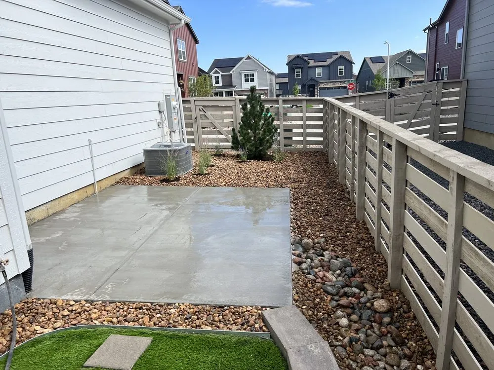 Expert yard cleanup service for residential properties in Parker, CO by CDR Landscaping and Concrete