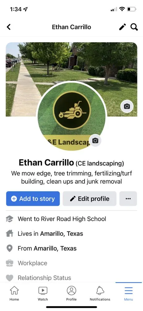 Reliable lawn mowing service in Amarillo, TX - C&E Landscaping