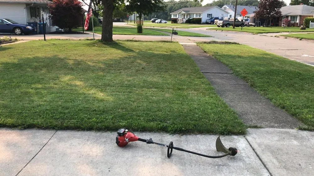 Custom yard cleanup service with custom design in Lorain, OH by C&E Landscaping And Powerwash Service