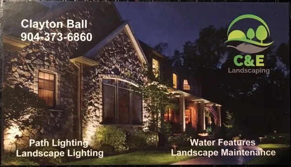 C&E Landscaping Logo