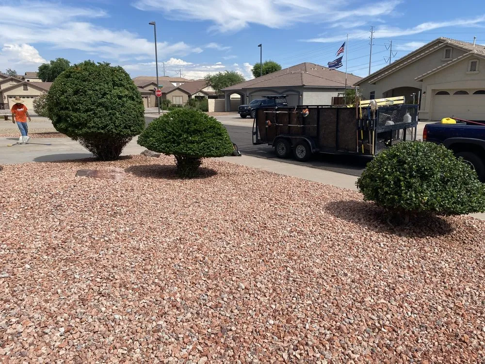 Local yard maintenance for residential properties across Mesa, AZ - C&E Landscaping