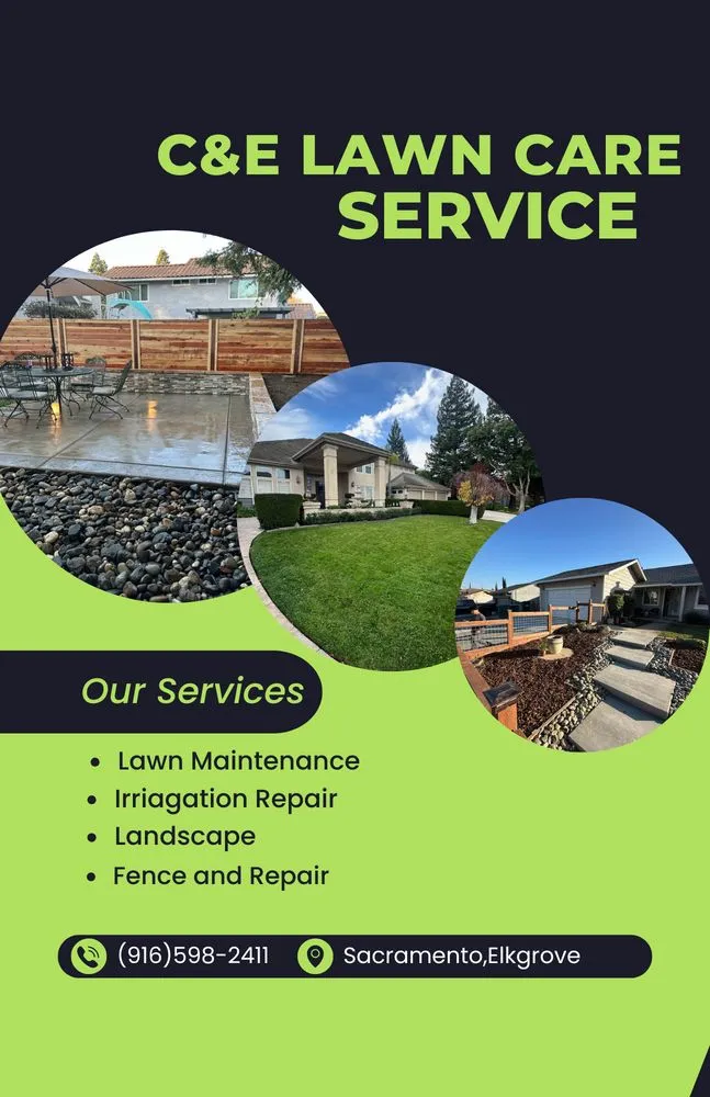 Expert landscape installation in Sacramento, CA - C&E Lawn Care Service