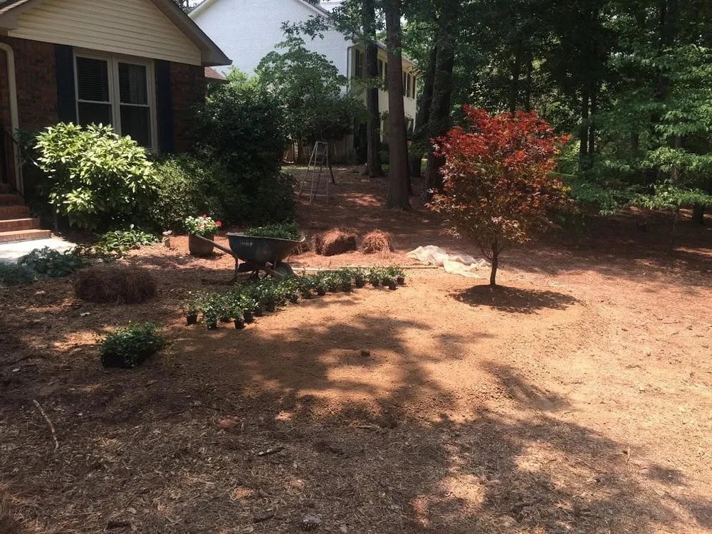 Affordable landscape installation for homes across Pelham, AL - CE Outdoors