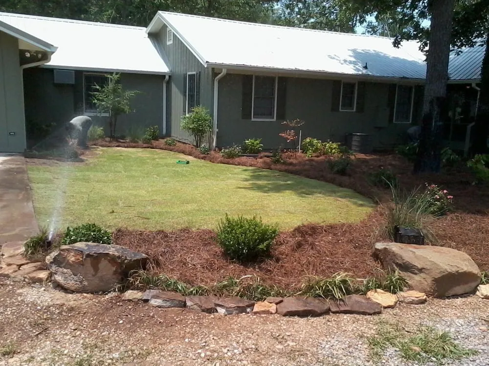 Professional residential landscaping for residential properties in Pelham, AL by CE Outdoors