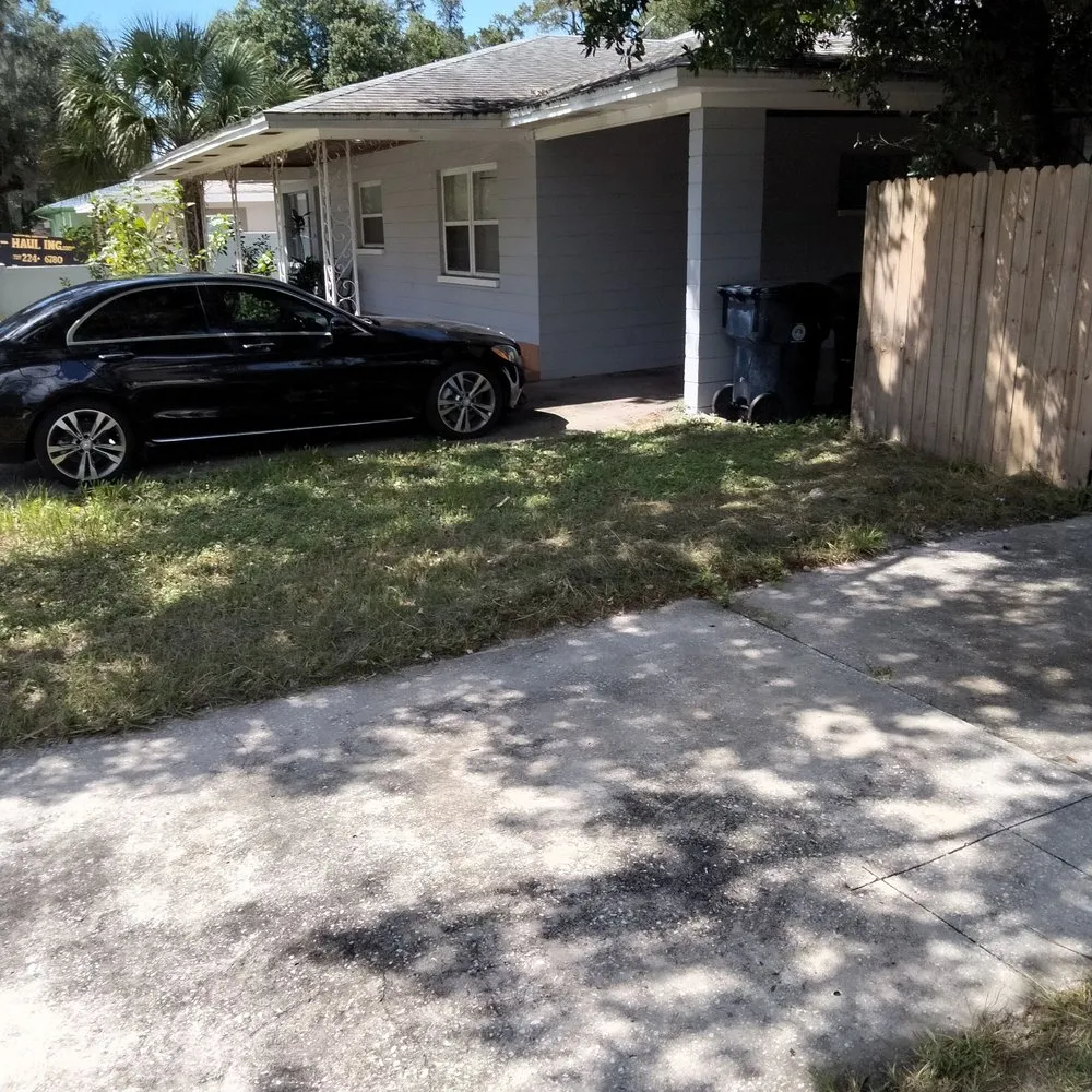 Custom landscape installation in Tampa, FL by CEASARS LOGISTICS