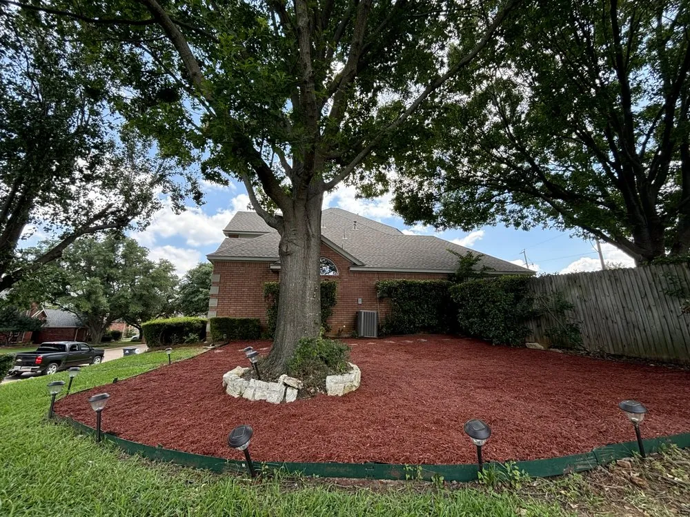 Custom landscaping services for residential properties in Fort Worth, TX by Ceciliano’s Landscaping