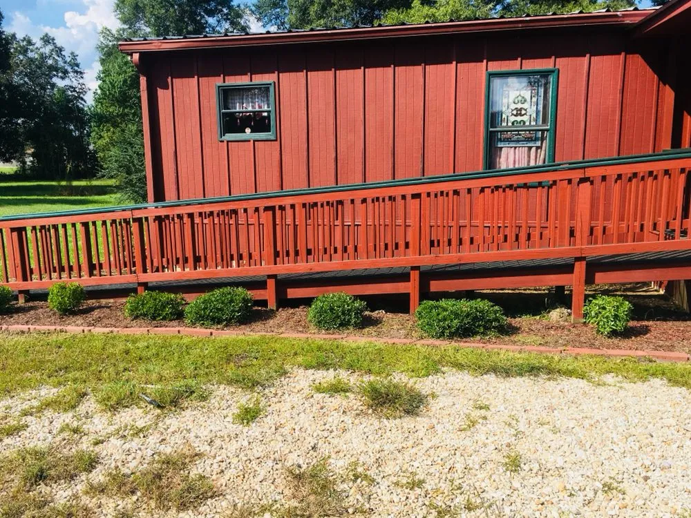 Custom yard cleanup service for residential properties in Denham Springs, LA by Cecilio's Landscaping Services