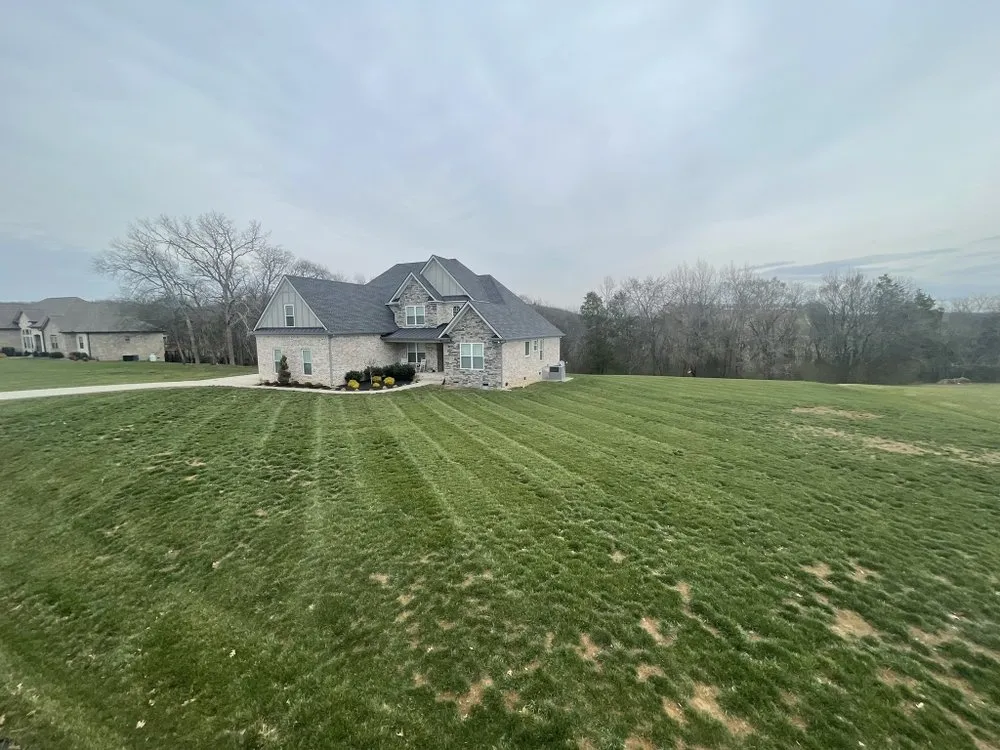 Custom landscape installation in Lebanon, TN by Cedar City Lawn & Landscape