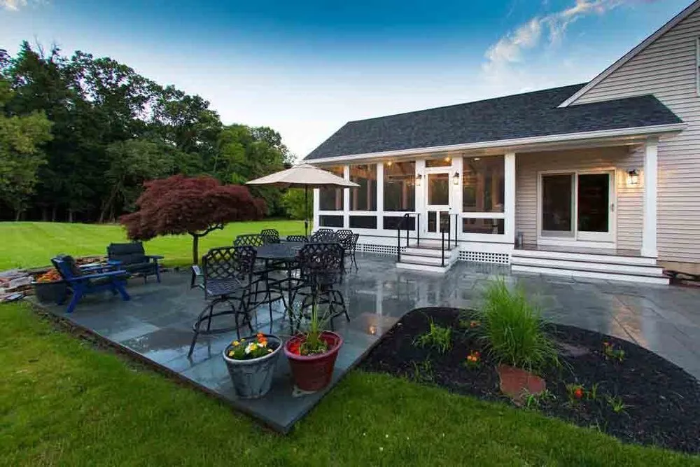 Custom yard maintenance for beautiful yards in Pennington, NJ by Cedar Creek Landscapes