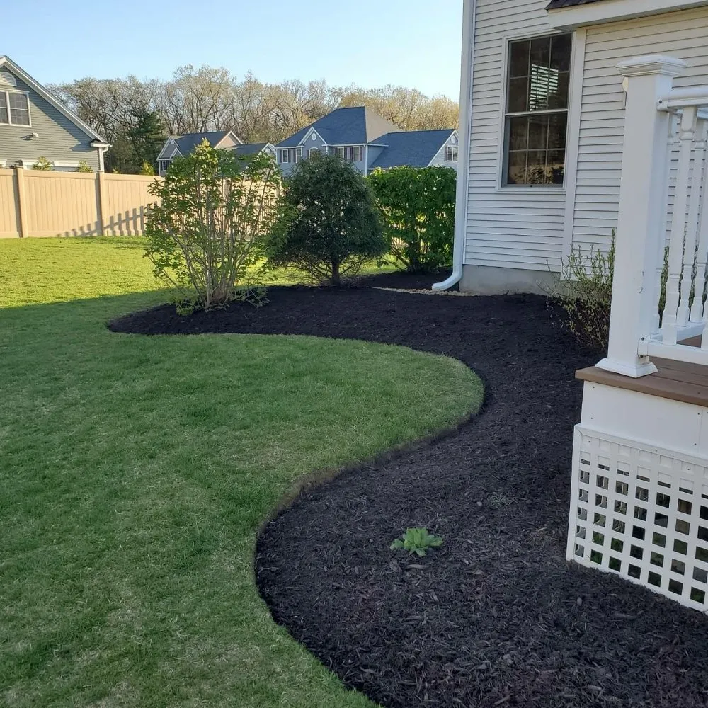 Custom landscape installation in Easthampton, MA - Cedar Horticulture