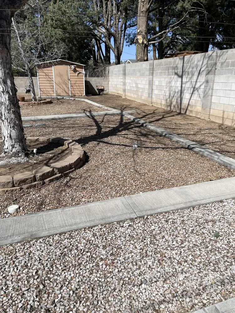 Top-rated residential landscaping with custom design in Albuquerque, NM by Cedar Landscaping and Tree Care