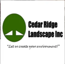 Cedar Ridge Landscape Contractor, Inc Logo