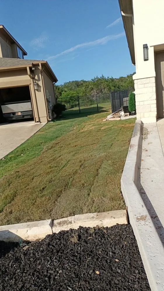 Affordable outdoor landscaping in Red Rock, TX by Cedar Valley Landscape