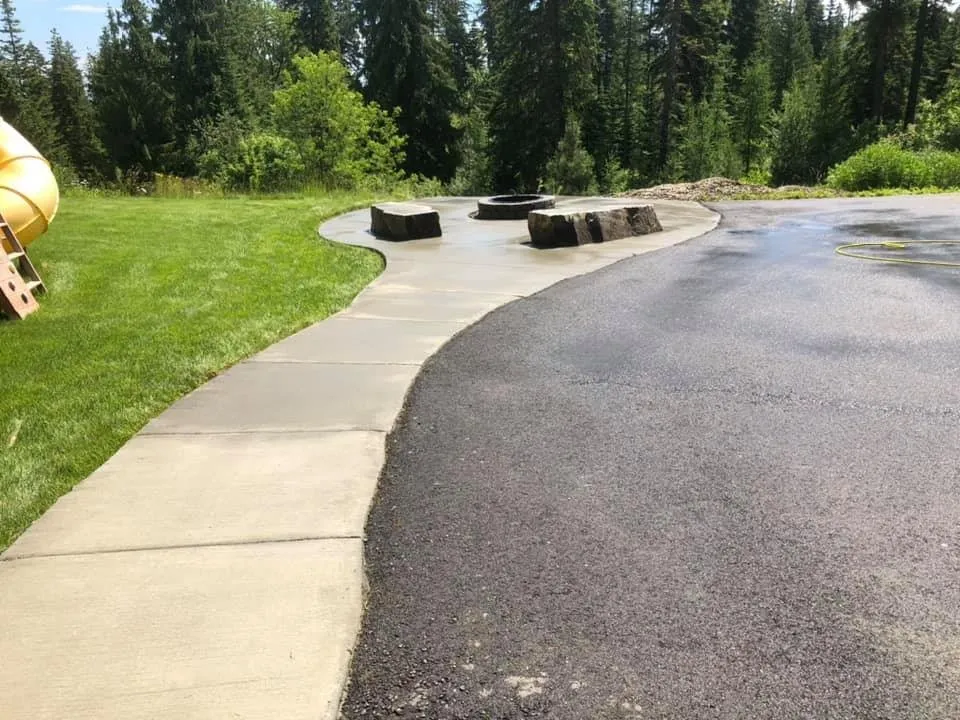 Professional yard maintenance in Careywood, ID by Cedar West Designs