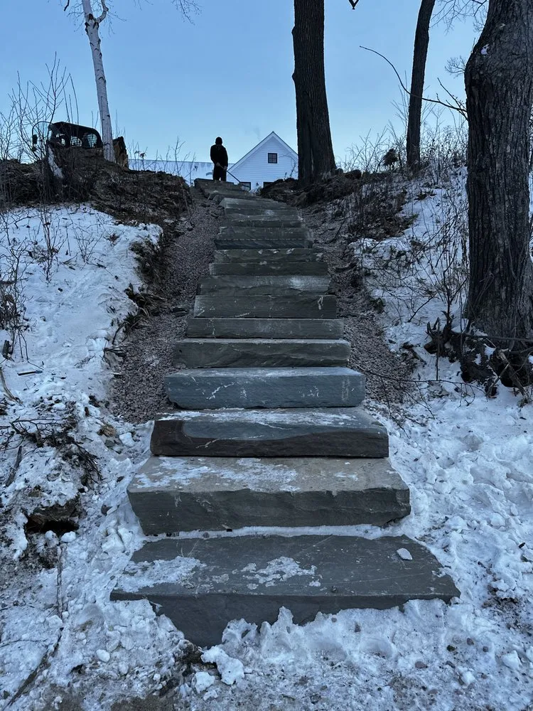 Professional outdoor landscaping in Milton, VT by Cedar’s Land & Stone