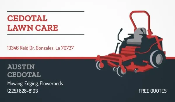 Cedotal Lawn Care Logo