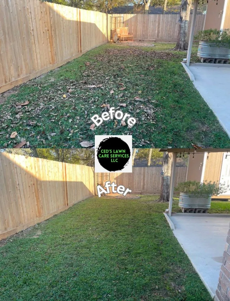 Reliable garden landscaping with custom design in League City, TX by Ced's Lawn Care Service