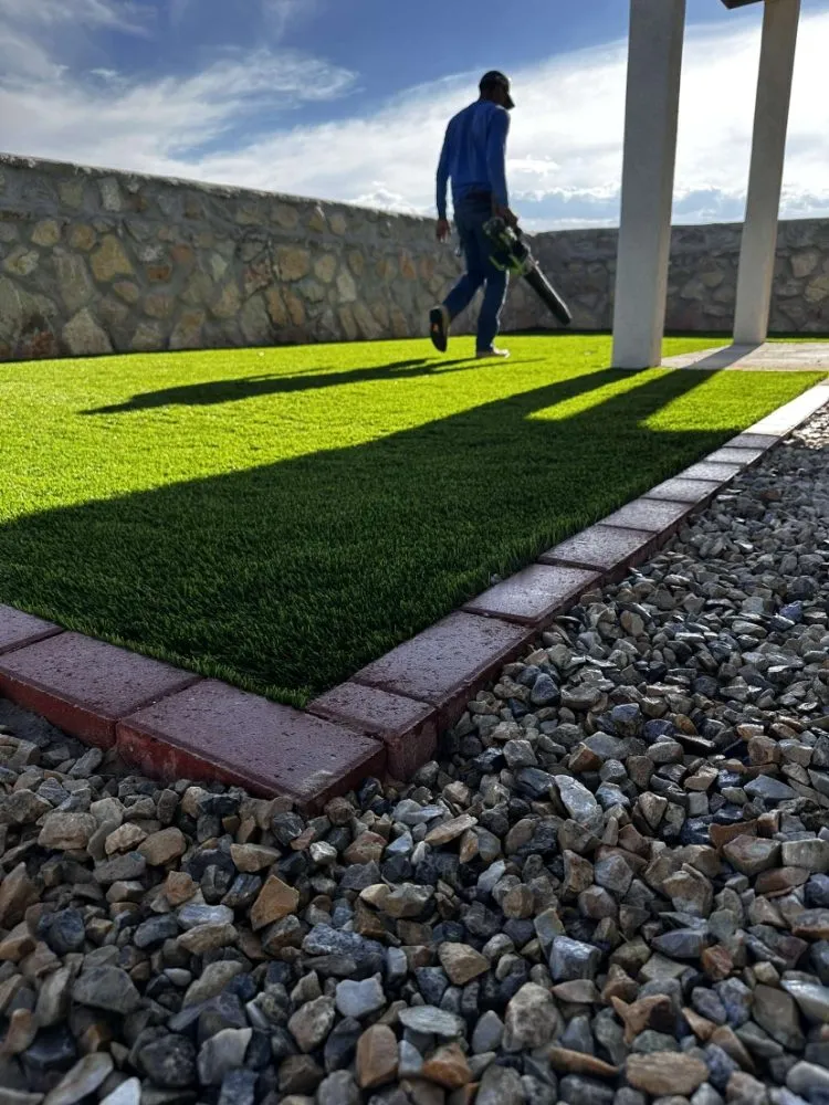 Professional landscape installation in Las Cruces, NM - Celeste Scapes