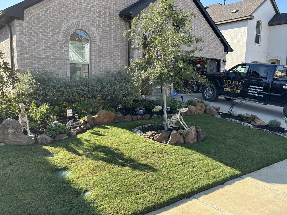Local landscape installation in Celina, TX - Celina Home Services