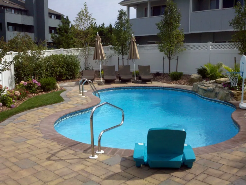 Custom landscape installation in Eatontown, NJ - Celtic Concepts