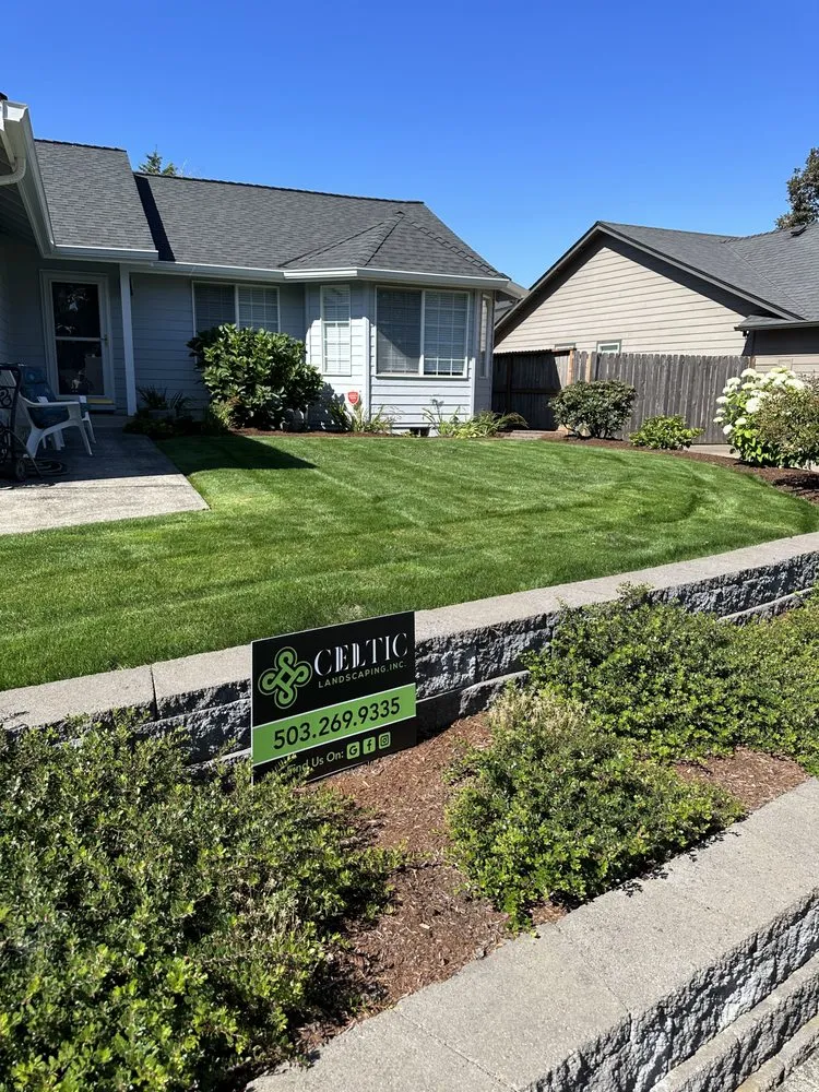 Reliable outdoor landscaping for homes in Keizer, OR by Celtic Landscaping
