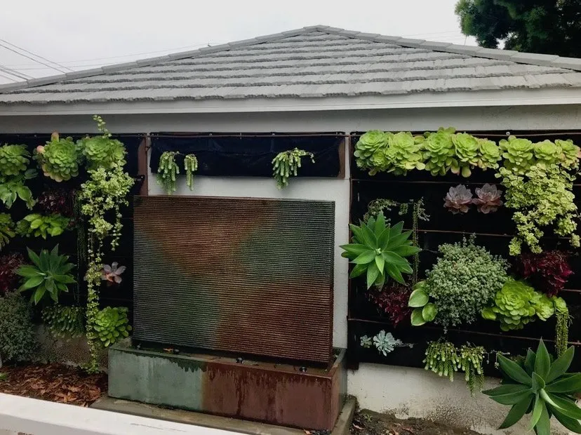 Professional landscape installation with custom design in Los Angeles, CA by Celtic Nature Landscape Design