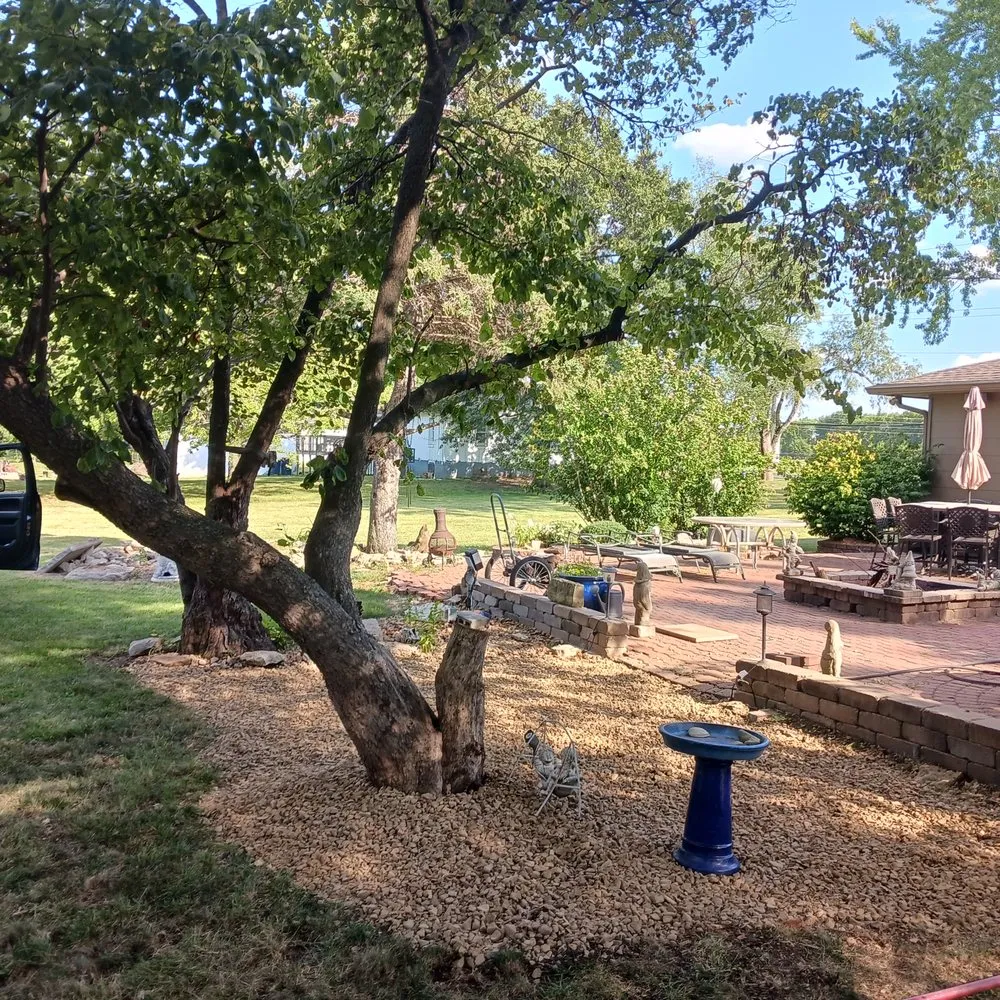 Local outdoor landscaping for year-round maintenance across Harrisonville, MO - Celtic Pride Handyman Service