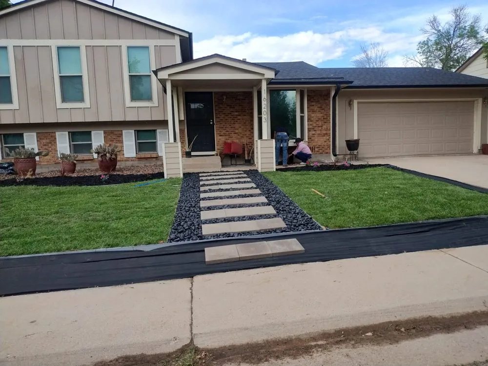 Custom lawn mowing service experts serving Brighton, CO - Cemon Landscaping