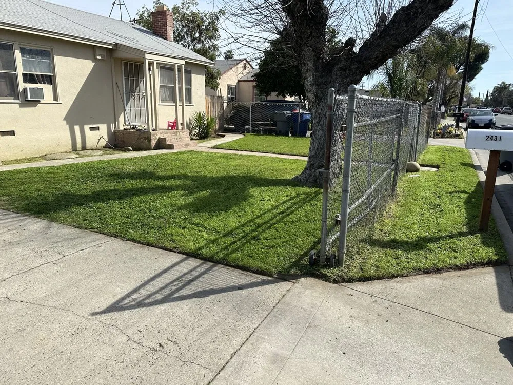 Local lawn care service for homes in Fresno, CA by Cencal Maintenance & Landscaping