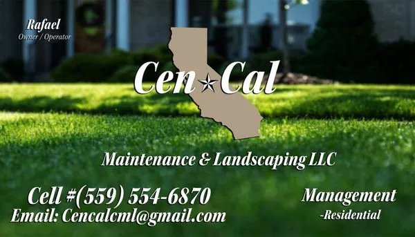 Cencal Maintenance & Landscaping Logo