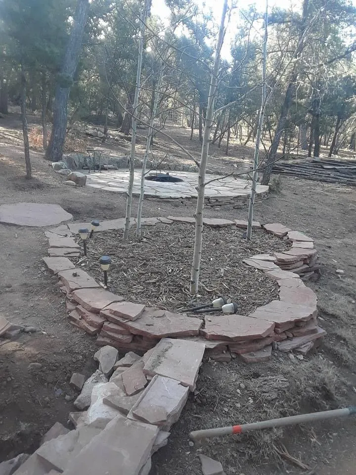 Professional outdoor landscaping near you in Albuquerque, NM by Ceniceros Construction